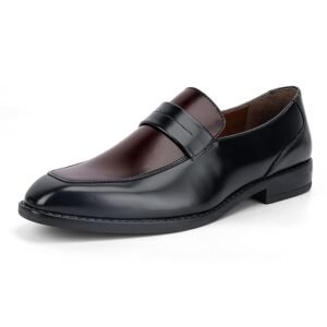 Men's Formal Shoes – Leatherette, Breathable Lining, Moccasins Style